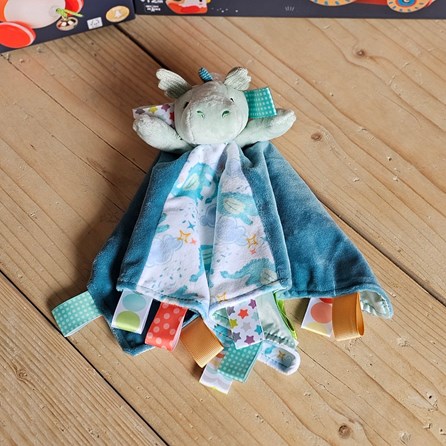 Taggies Drax Dragon Character Blanket Taggies Drax Dragon Character Blanket