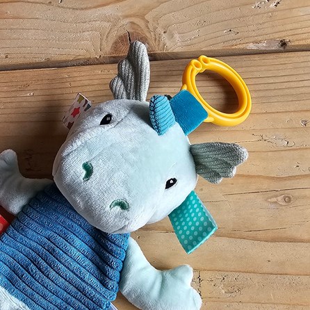 Taggies Drax Dragon Crinkie Taggies Drax Dragon Crinkie