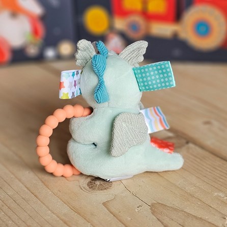 Taggies Drax Dragon Teether Rattle Taggies Drax Dragon Teether Rattle