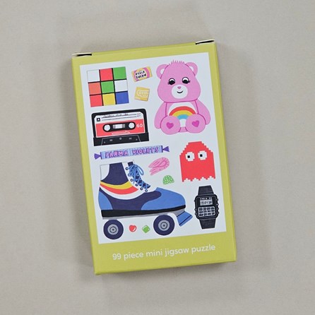 The 80s 99 Piece Mini Jigsaw Puzzle The 80s 99 Piece Mini Jigsaw Puzzle