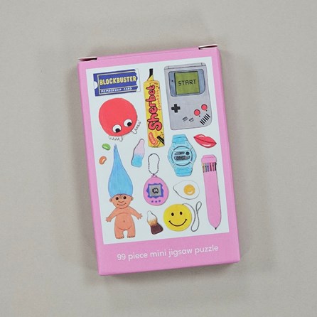 The 90s 99 Piece Mini Jigsaw Puzzle The 90s 99 Piece Mini Jigsaw Puzzle
