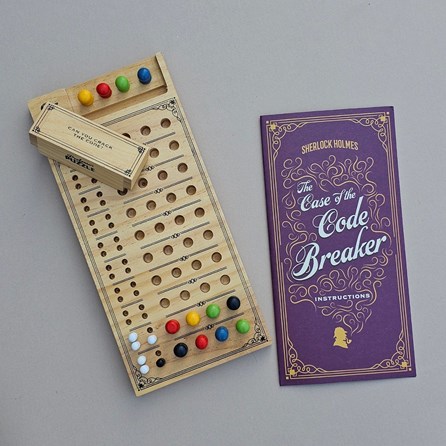 The Case Of The Code Breaker Wooden Peg Puzzle The Case Of The Code Breaker Wooden Peg Puzzle