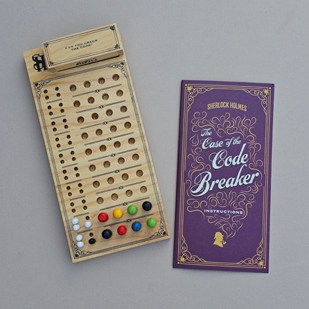 The Case Of The Code Breaker Wooden Peg Puzzle The Case Of The Code Breaker Wooden Peg Puzzle