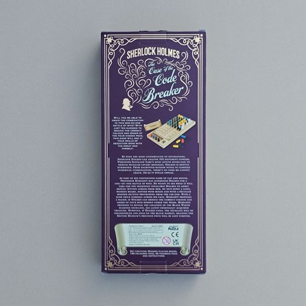 The Case Of The Code Breaker Wooden Peg Puzzle The Case Of The Code Breaker Wooden Peg Puzzle