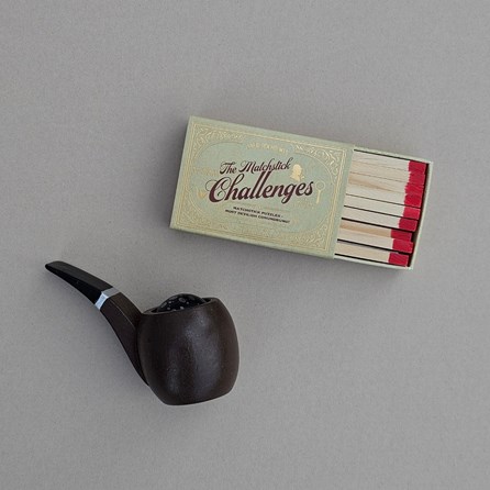 The Case Of The Smoking Pipe Wooden Matchstick Puzzle The Case Of The Smoking Pipe Wooden Matchstick Puzzle