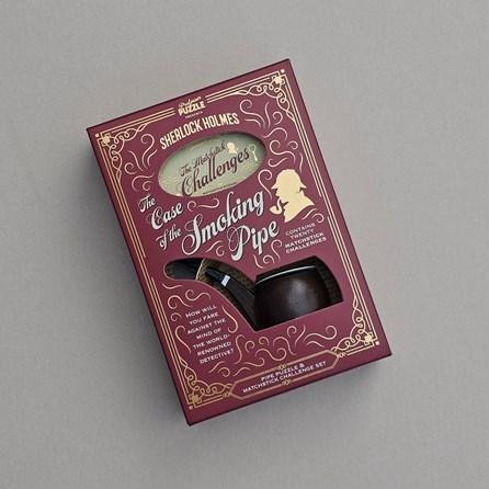 The Case Of The Smoking Pipe Wooden Matchstick Puzzle The Case Of The Smoking Pipe Wooden Matchstick Puzzle