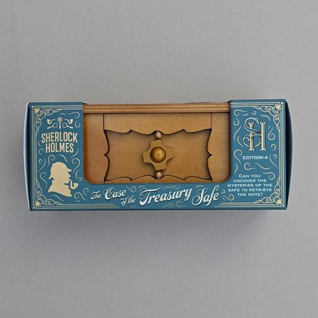 The Case Of The Treasury Safe Wooden Puzzle The Case Of The Treasury Safe Wooden Puzzle