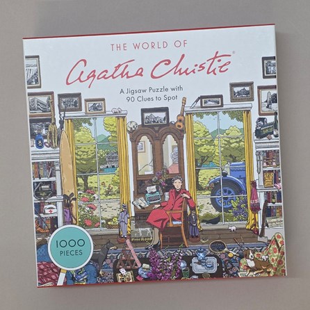 The World of Agatha Christie 1000-piece Jigsaw Puzzle The World of Agatha Christie 1000-piece Jigsaw Puzzle