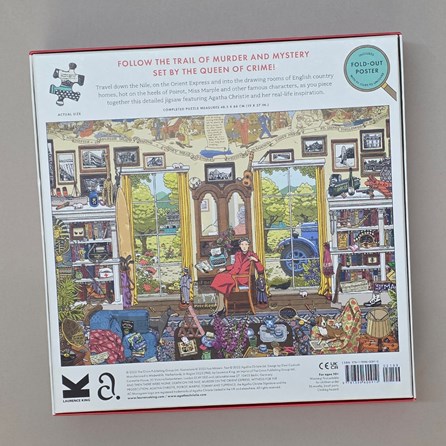 The World of Agatha Christie 1000-piece Jigsaw Puzzle The World of Agatha Christie 1000-piece Jigsaw Puzzle