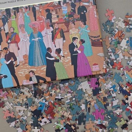 The World of Bridgerton 1000-piece Jigsaw Puzzle The World of Bridgerton 1000-piece Jigsaw Puzzle