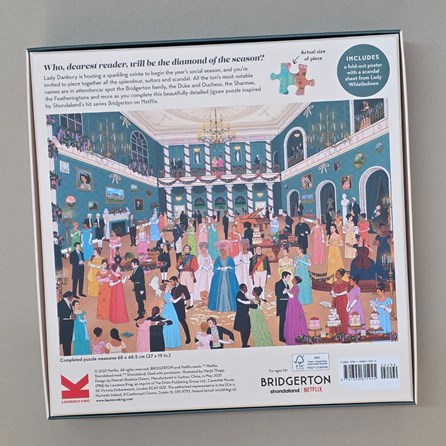 The World of Bridgerton 1000-piece Jigsaw Puzzle The World of Bridgerton 1000-piece Jigsaw Puzzle