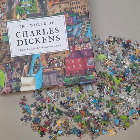 The World of Charles Dickens 1000-piece Jigsaw Puzzle The World of Charles Dickens 1000-piece Jigsaw Puzzle