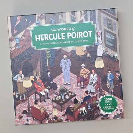 The World of Hercule Poirot 1000-piece Jigsaw Puzzle