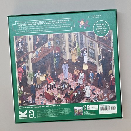 The World of Hercule Poirot 1000-piece Jigsaw Puzzle The World of Hercule Poirot 1000-piece Jigsaw Puzzle