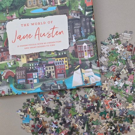 The World of Jane Austen 1000-piece Jigsaw Puzzle The World of Jane Austen 1000-piece Jigsaw Puzzle