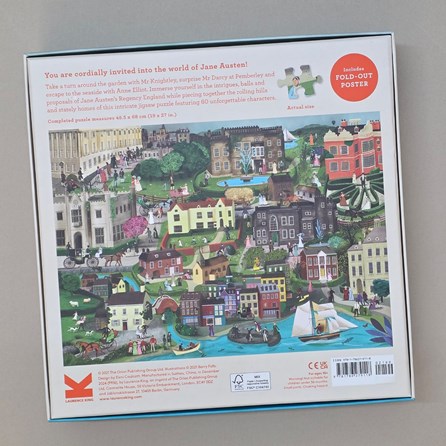 The World of Jane Austen 1000-piece Jigsaw Puzzle The World of Jane Austen 1000-piece Jigsaw Puzzle