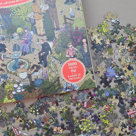 The World of Miss Marple 1000-piece Jigsaw Puzzle