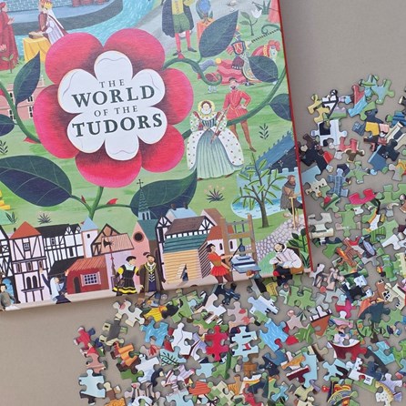 The World of The Tudors 1000-piece Jigsaw Puzzle The World of The Tudors 1000-piece Jigsaw Puzzle