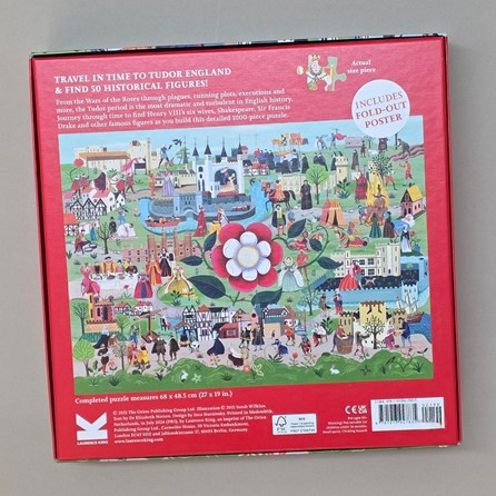 The World of The Tudors 1000-piece Jigsaw Puzzle The World of The Tudors 1000-piece Jigsaw Puzzle