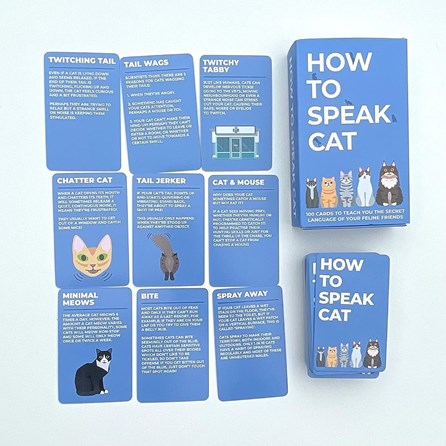100 How To Speak Cat Cards 100 How To Speak Cat Cards