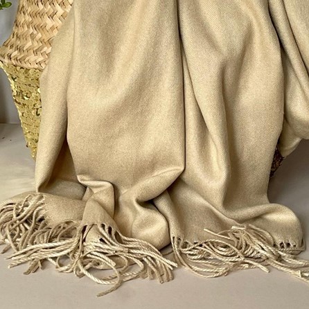 Super Soft Plain Pashmina Style Scarf in Camel Super Soft Plain Pashmina Style Scarf in Camel
