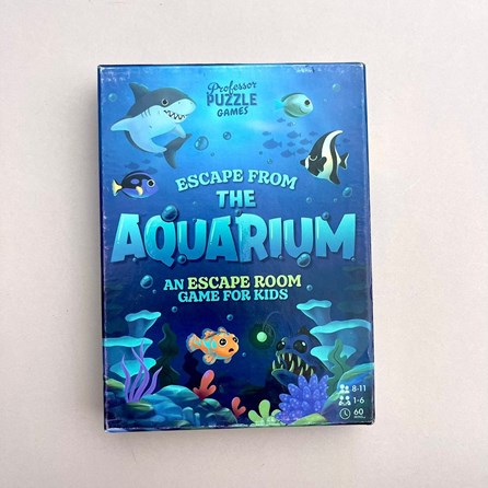 Children's Escape Room Game: Escape From The Aquarium Children's Escape Room Game: Escape From The Aquarium