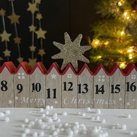 Wooden Advent Count Down Wooden Advent Count Down