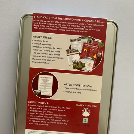 Become a Laird or Lady Gift Tin Become a Laird or Lady Gift Tin