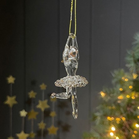 Hanging Glass Ballerina Decorations Hanging Glass Ballerina Decorations
