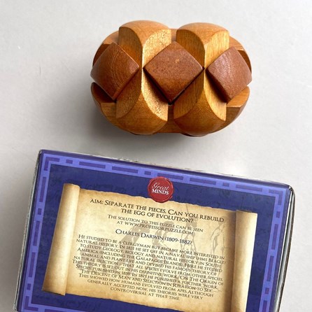 Darwin's Egg of Evolution Wooden Puzzle Darwin's Egg of Evolution Wooden Puzzle