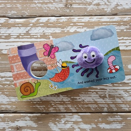 'Incy Wincy Spider' Finger Puppet Book 'Incy Wincy Spider' Finger Puppet Book