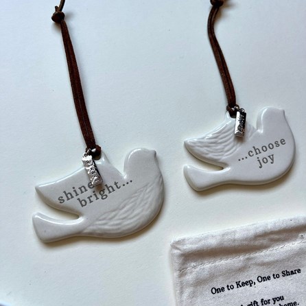 Hope One to Keep, One to Share Ornament Set Hope One to Keep, One to Share Ornament Set