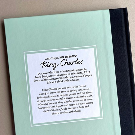 Little People Big Dreams: King Charles Book Little People Big Dreams: King Charles Book