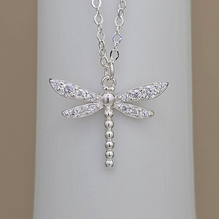 Sterling Silver Dragonfly Necklace Sterling Silver Dragonfly Necklace