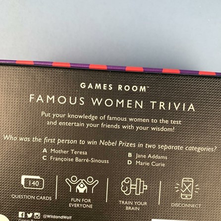 Famous Women Trivia Quiz Game Famous Women Trivia Quiz Game