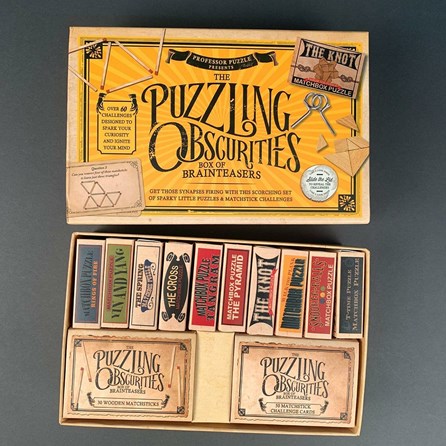 The Puzzling Obscurities Set Of Matchbox Puzzles The Puzzling Obscurities Set Of Matchbox Puzzles
