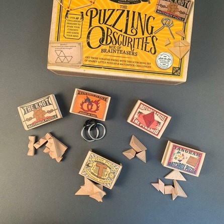The Puzzling Obscurities Set Of Matchbox Puzzles The Puzzling Obscurities Set Of Matchbox Puzzles