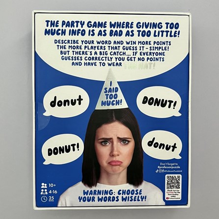 Too Much Info Party Game Too Much Info Party Game