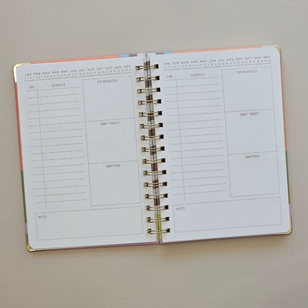 Undated Daily Planner - Geo Checks Undated Daily Planner - Geo Checks