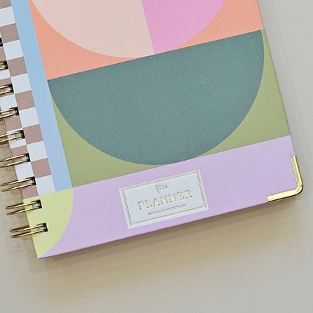 Undated Daily Planner - Geo Checks Undated Daily Planner - Geo Checks