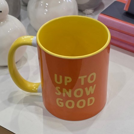 'Up To Snow Good' Christmas Mug 'Up To Snow Good' Christmas Mug