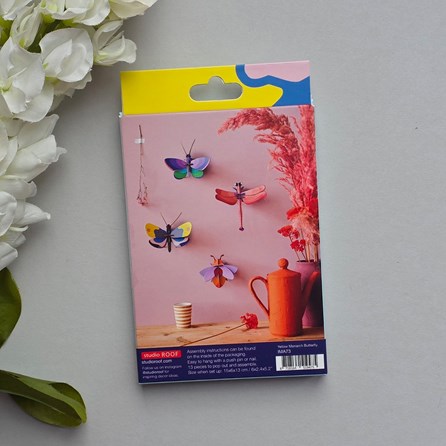 Wall Art - Yellow Monarch Butterfly Wall Art - Yellow Monarch Butterfly