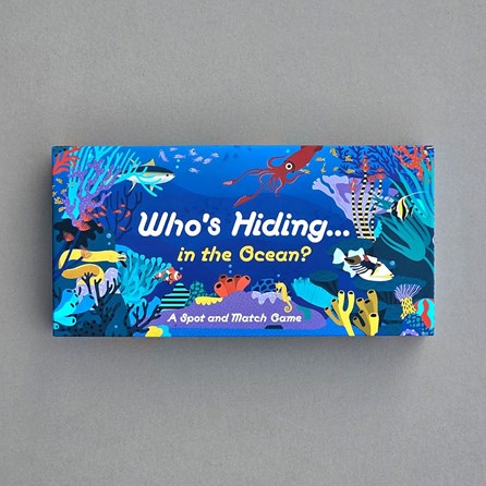 Who's Hiding In The Ocean? A Spot and Match Game Who's Hiding In The Ocean? A Spot and Match Game
