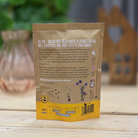 Wildflower Seed Balls Grab Bag - Bee Mix Wildflower Seed Balls Grab Bag - Bee Mix