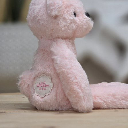Willow The Long Leg Pink Teddy Bear Soft Toy Willow The Long Leg Pink Teddy Bear Soft Toy