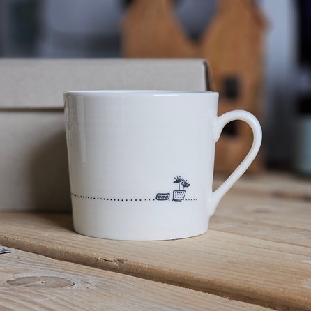 Wobbly Mug - Stroppy Before Coffee Wobbly Mug - Stroppy Before Coffee