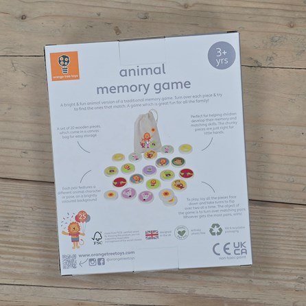Wooden Animals Memory Game Wooden Animals Memory Game