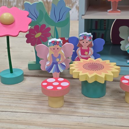 Wooden Fairy House Play Set Wooden Fairy House Play Set