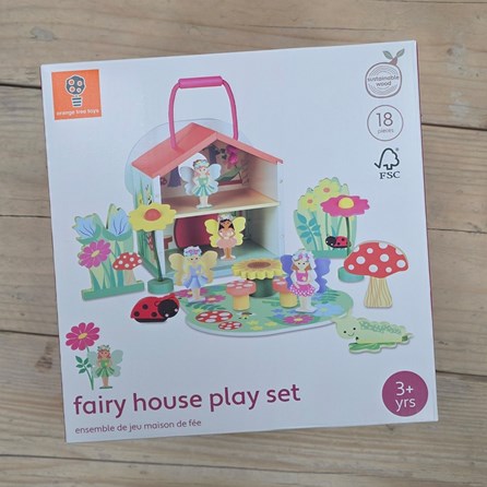 Wooden Fairy House Play Set Wooden Fairy House Play Set