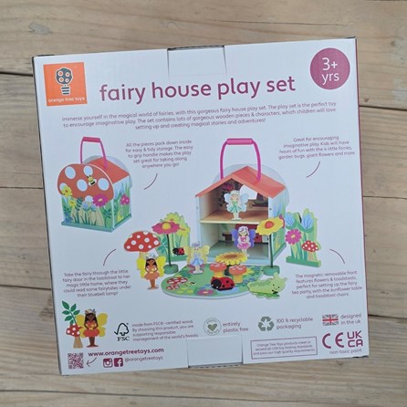Wooden Fairy House Play Set Wooden Fairy House Play Set